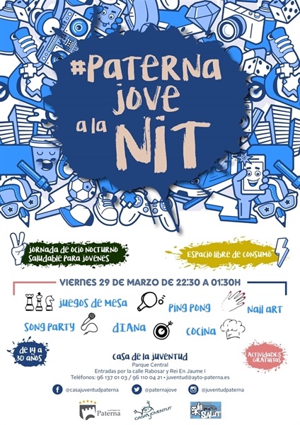 paterna-jove-a-la-nit-19-poster