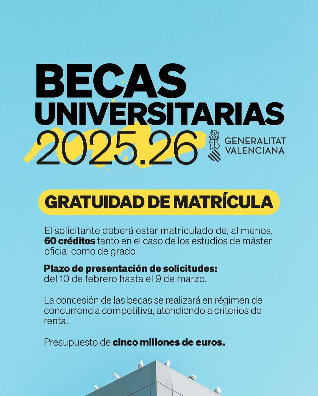 Beques Universitat 2025-2026