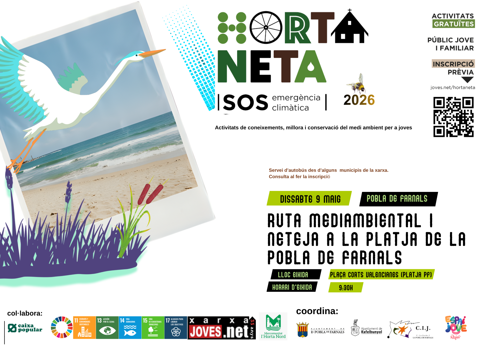 Cartell activitat pobla de farnals