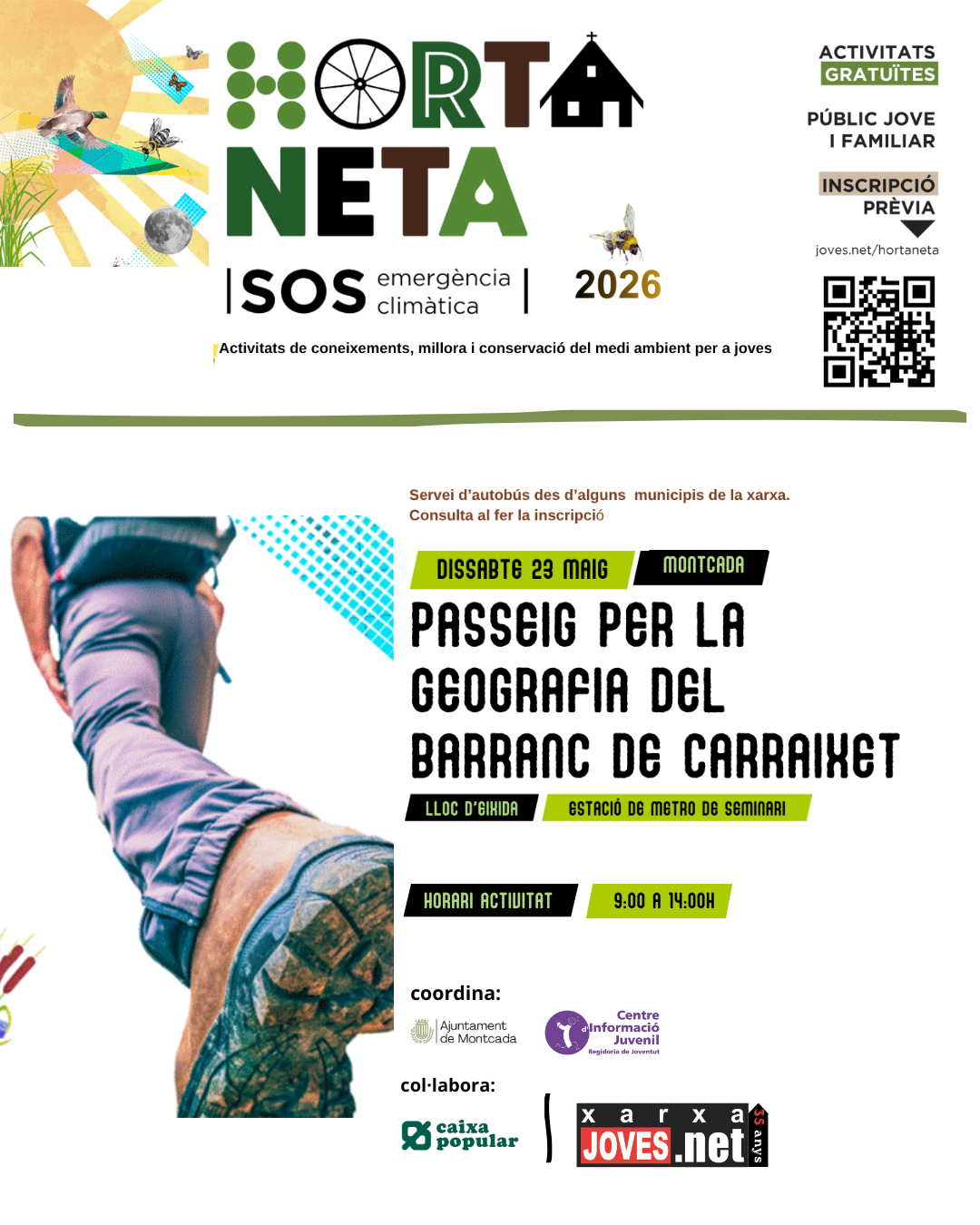 Passeig per la geografia del barranc del Carraixet