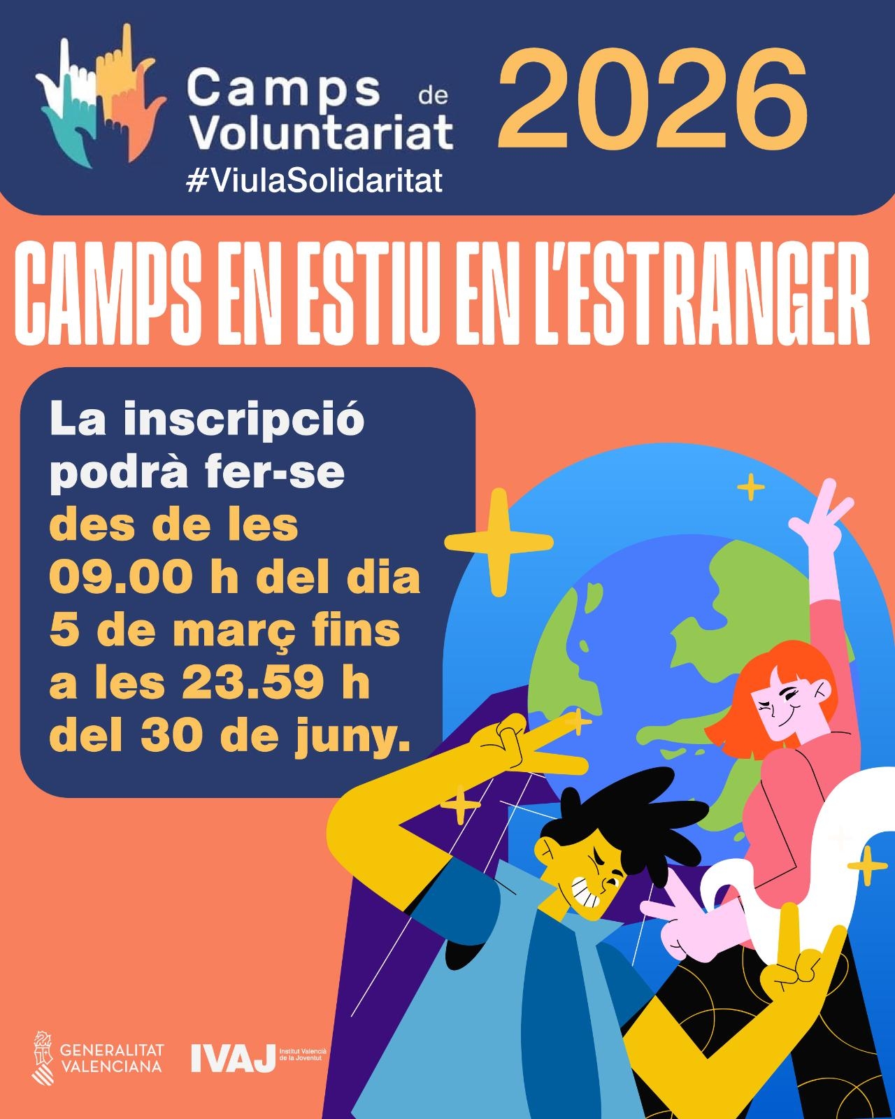 Camps de voluntariat en l'estranger - estiu