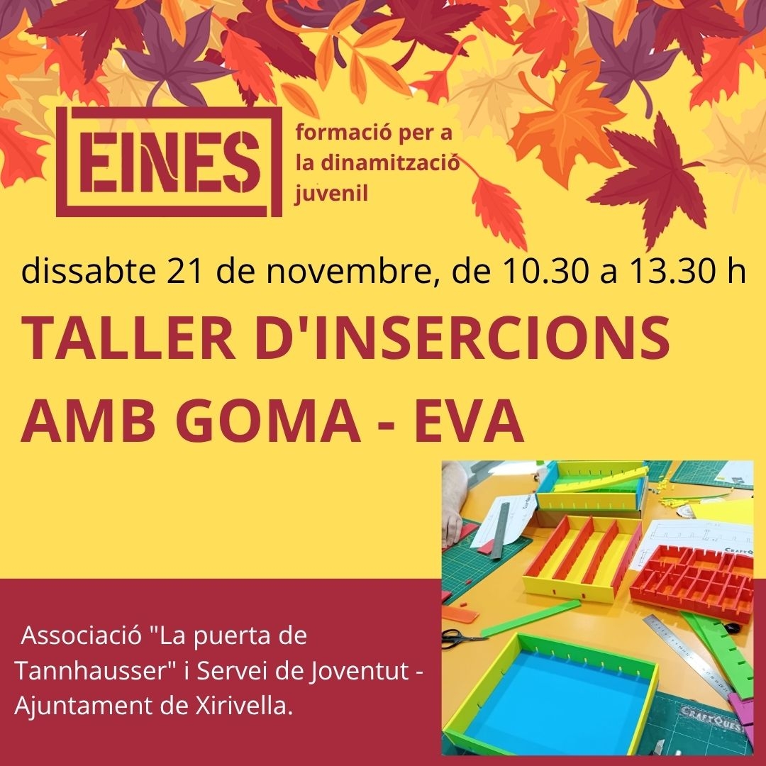 Cartell insercions goma eva