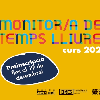 Curs de Monitor/a d’Activitats de Temps Lliure Educatiu Infantil i Juvenil (MAT)