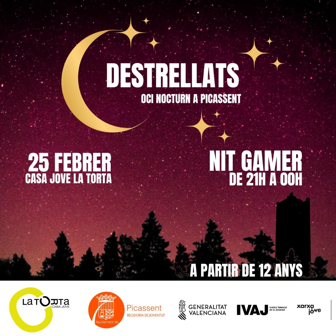 Nit Gamer - 25 de febrer - Picassent