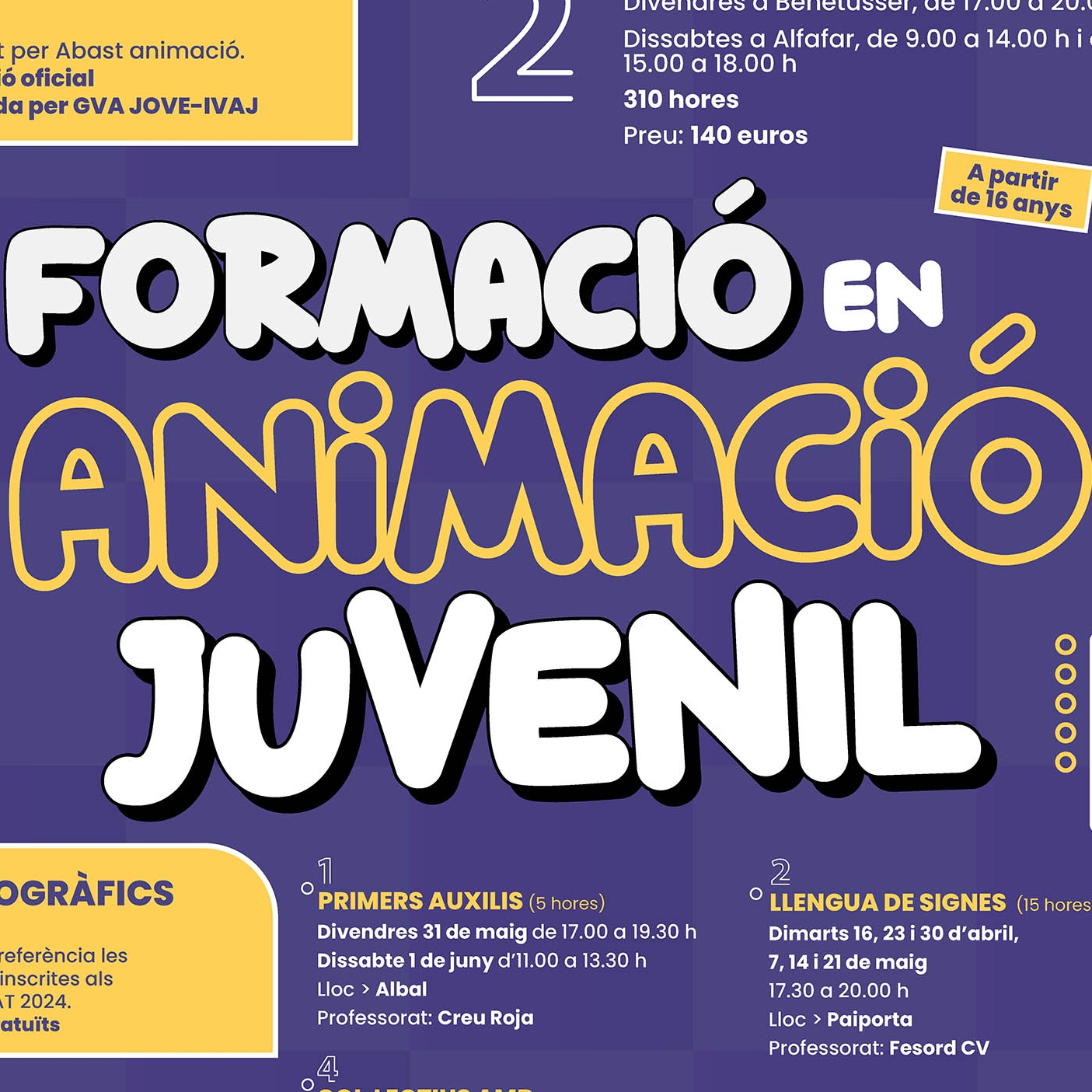 Formació en animació juvenil minixarxeta