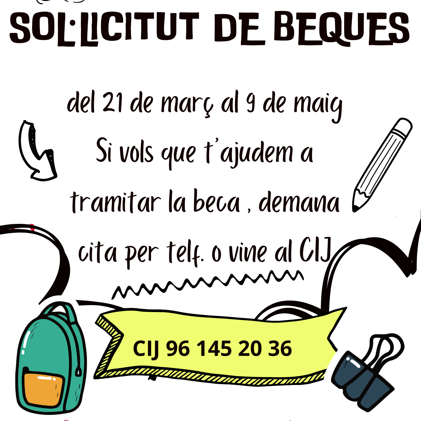 Taller de sol·licitut de beques