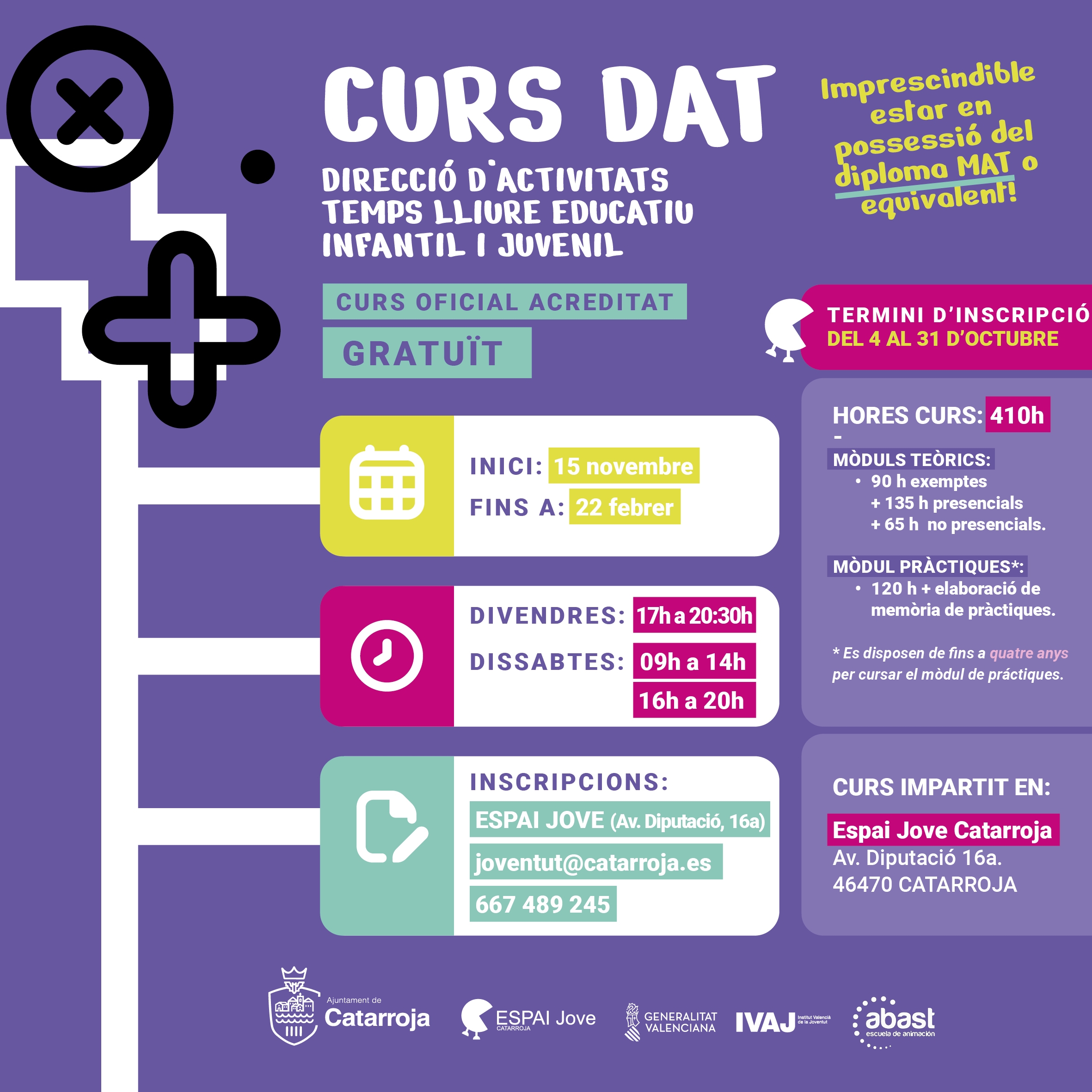CURS FORMACIÓ CATARROJA