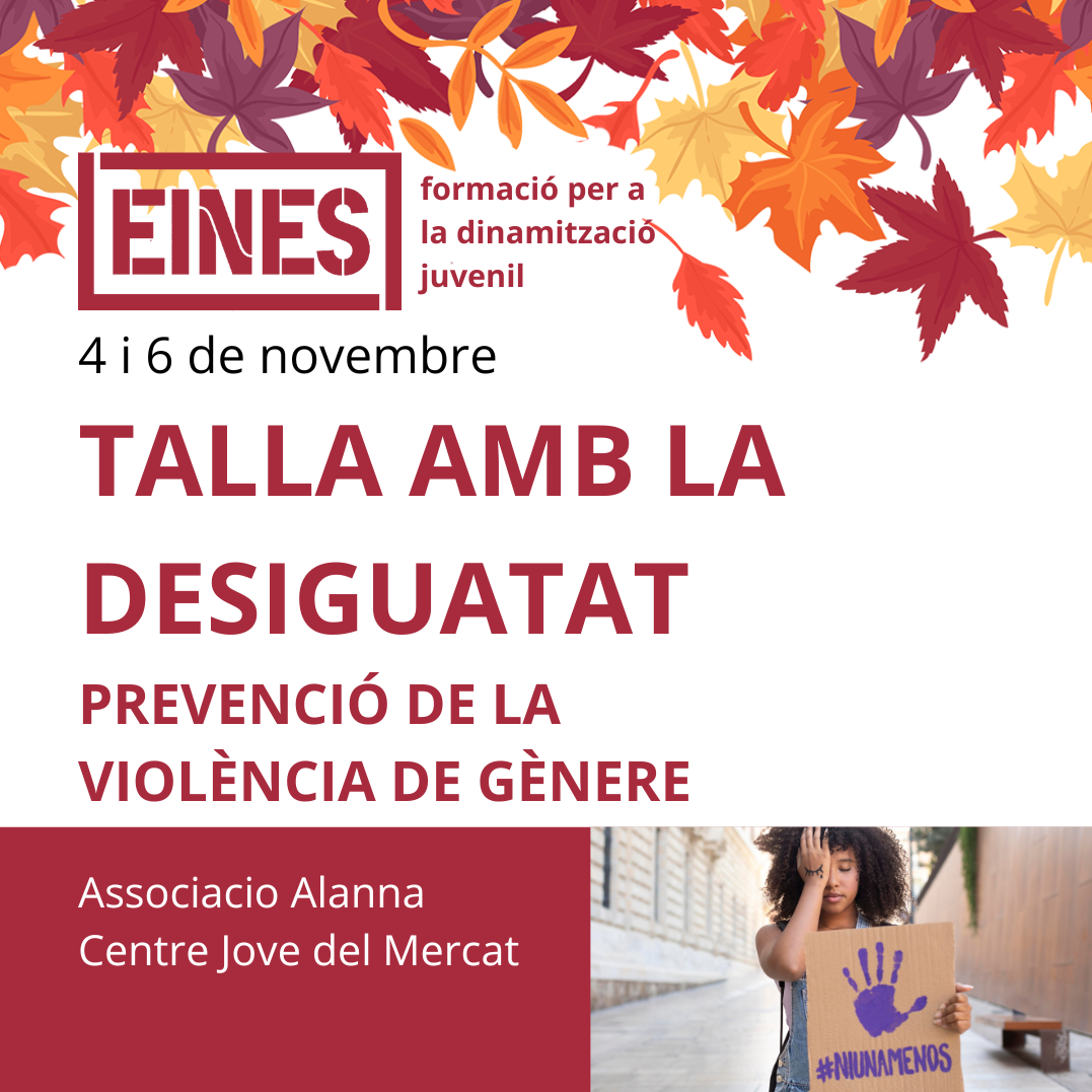 Banner tardor EINES 2025 - talla desigualtat