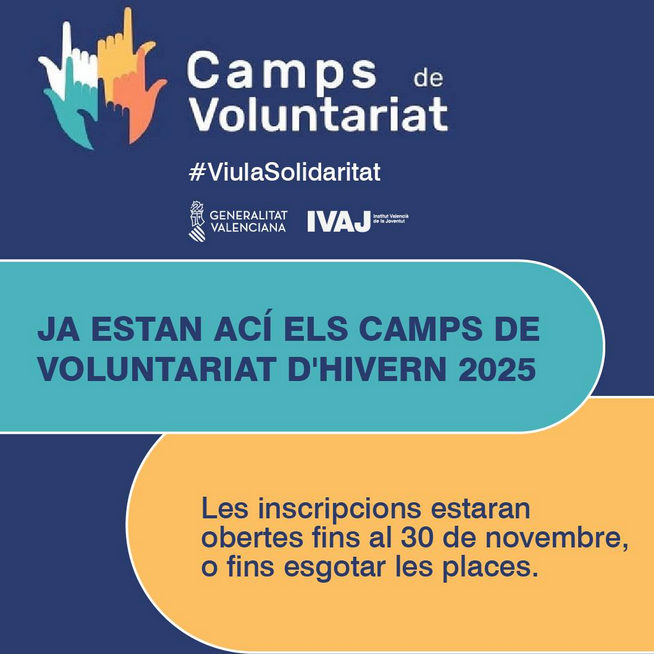 Camps de voluntariat - Hivern 2025