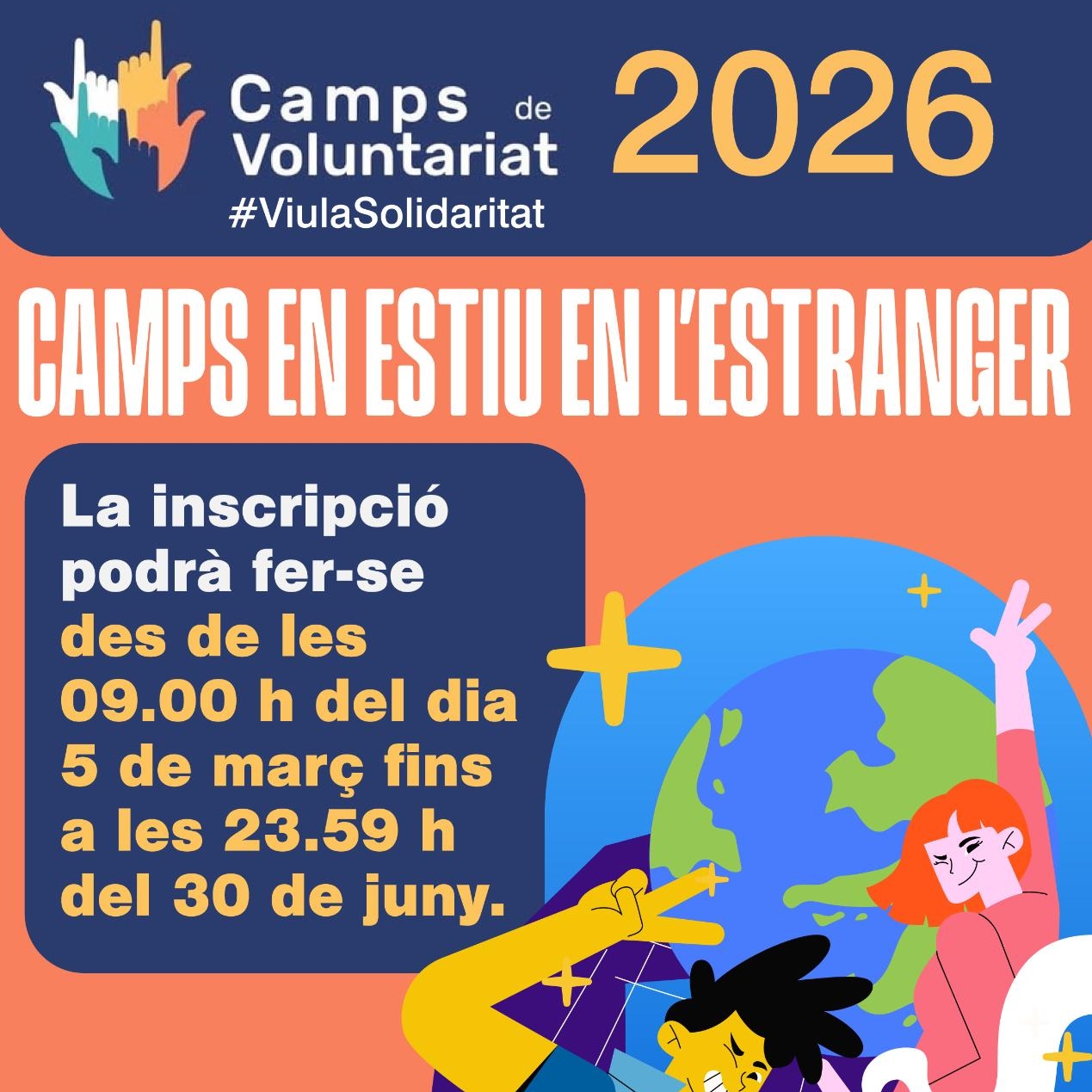 Camps de voluntariat en l'estranger - estiu